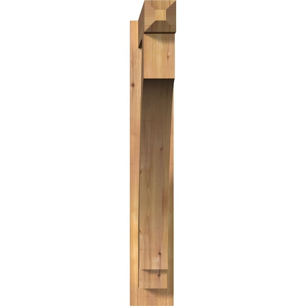 Imperial Craftsman Smooth Outlooker, Western Red Cedar, 5 1/2W X 32D X 36H